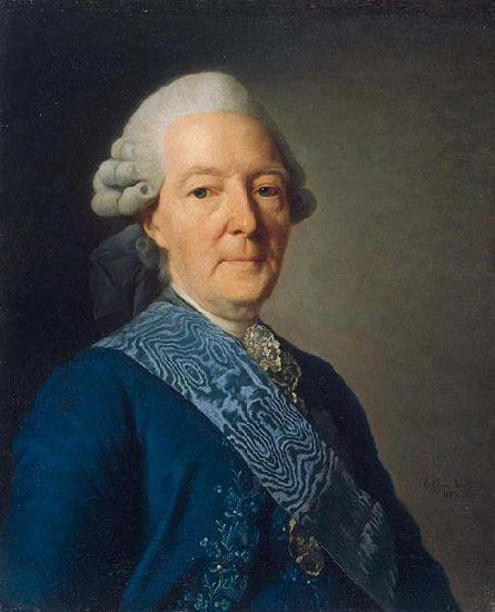 Alexander Roslin Portrait of Ivan Ivanovich Betskoi (1704-1795) Sweden oil painting art